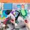 6 Pieces Anti-Slip Tools Sticky Mat for Diamond Painting. Sticky Gel Pad Non-Slip Universal Mount Holder 5.6 x 3.3 Inch to Hold Tray 5D Diamond Embroidery Accessories for Kids or Adults